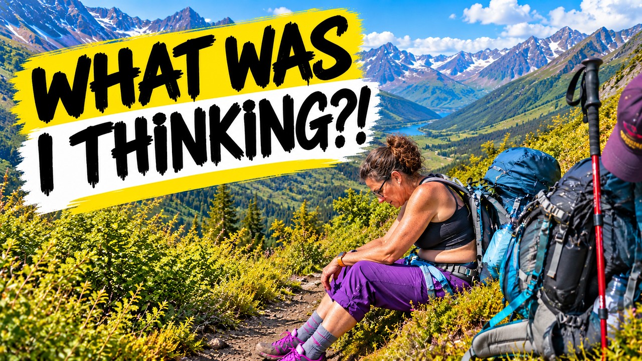 ⁣I Thought I Could Handle This 40-Mile Alaska Trail