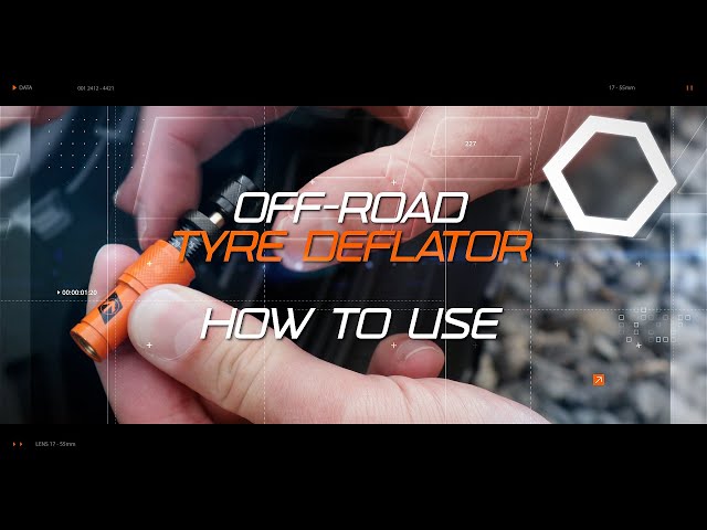 How to Use Direction-Plus Off-Road Tyre Deflators