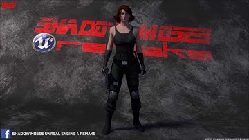 Shadow Moses Remake | Showing Meryl Character | Work in Progress |