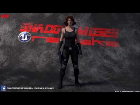 Shadow Moses Remake | Showing Meryl Character | Work in Progress |