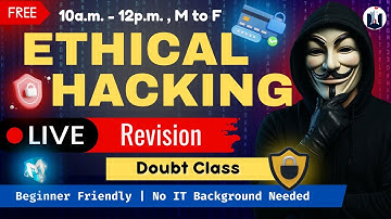 🔴 Live Ethical Hacking for Beginners | Full Course |  Revision | White Fortress Security