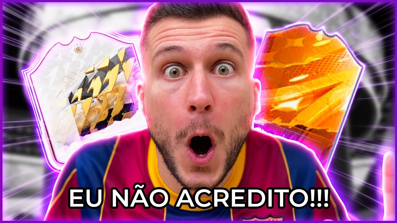MEU DEUS!!! EU TIREI UM ICON E UM HERO ABRINDO PACK!! FIFA 23 - ULTIMATE TEAM
