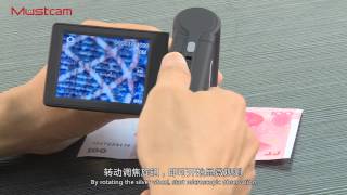Mustcam 1200x 5M Handheld Mobile LCD Digital Microscope UM039