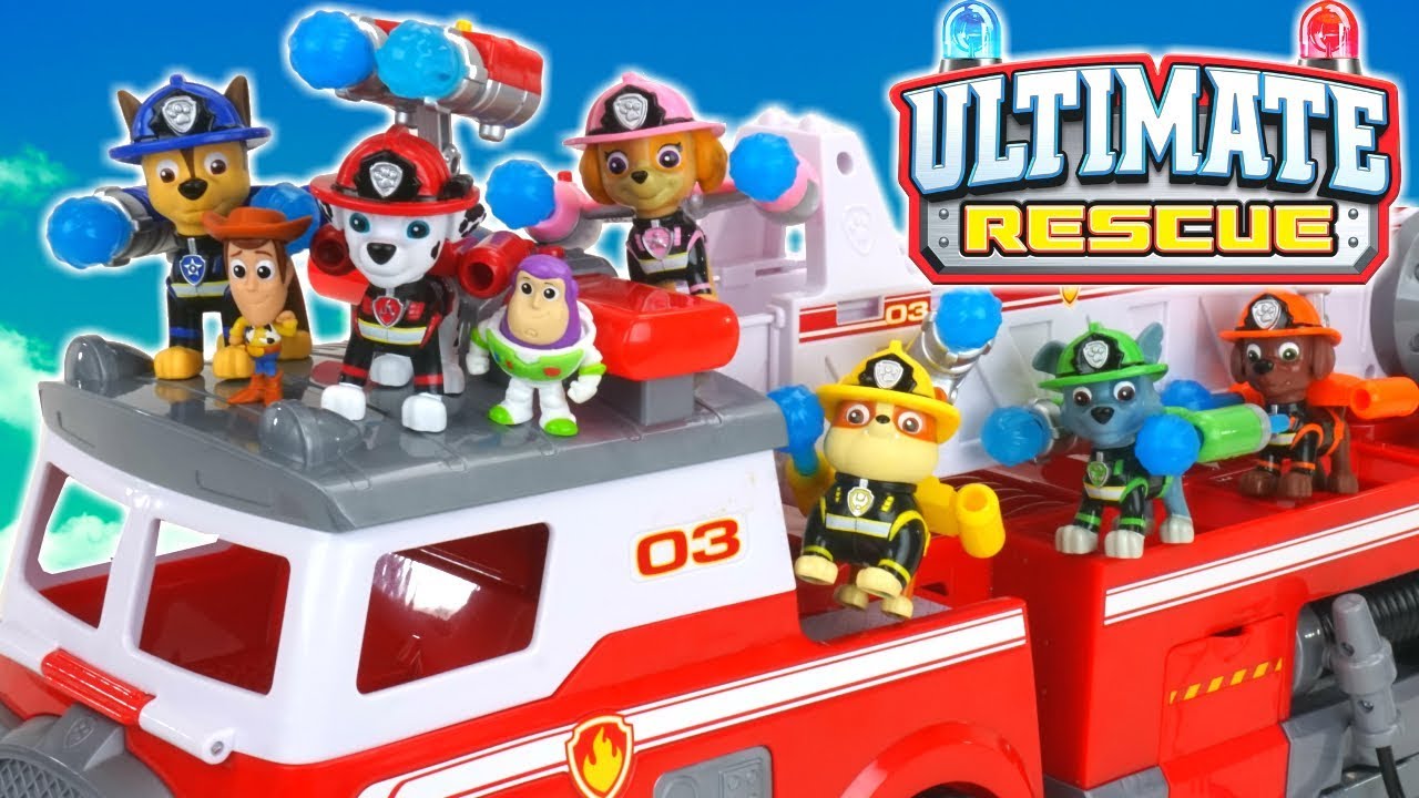 paw patrol fire and rescue