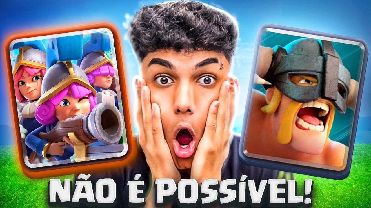 O *COMBO ARENA 7* AGORA VIROU META NO CLASH ROYALE!