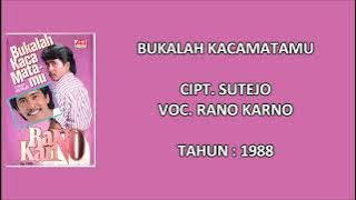 RANO KARNO - BUKALAH KACAMATAMU (Cipt. Sutejo) (1988)