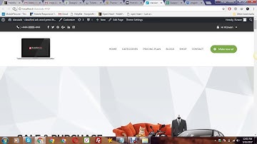 Header settings Classiads   Classified Ads WordPress Theme v4 3