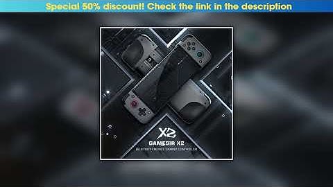 Top GameSir X2 Cellphone Gamepad Game Controller Joystick for Cloud Gaming Xbox Game Pass STADIA xC