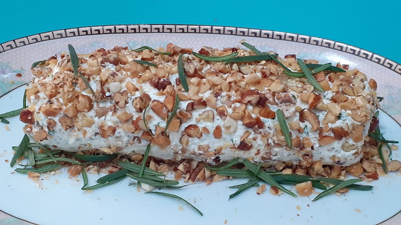 TERRINE DE CREME CHEESE COM MIX DE AMENDOIM, AMÊNDOAS , CASTANHA DE CAJU E NOZES