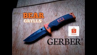 Unboxing BEAR GRYLLS Pocket Knife from GERBER screenshot 5