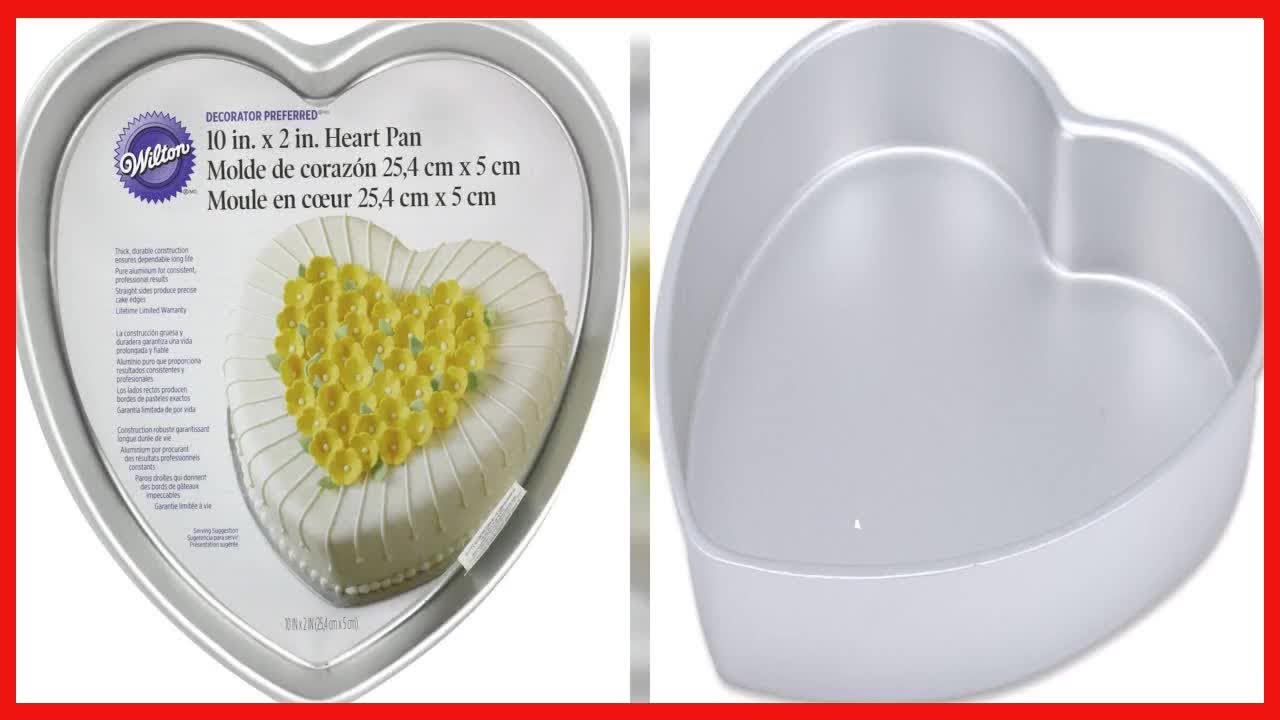 Wilton Decorator Preferred Cake Pan 10x2 Heart