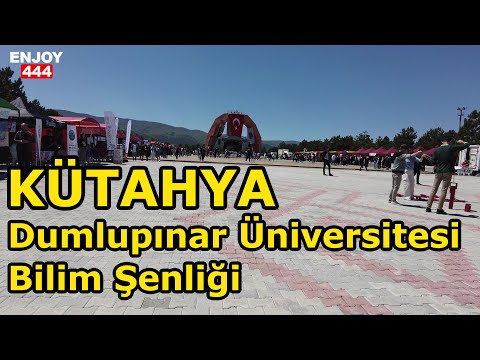 4K UHD - Kütahya Dumlupınar Üniversitesi Bilim Şenliği - DPU - Turkey Kütahya Walking Tour