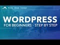 How to make a wordpress website   for beginners