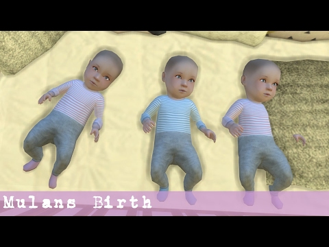 Видео: BIRTH OF THE TRIPLETS|THE SIMS 4|