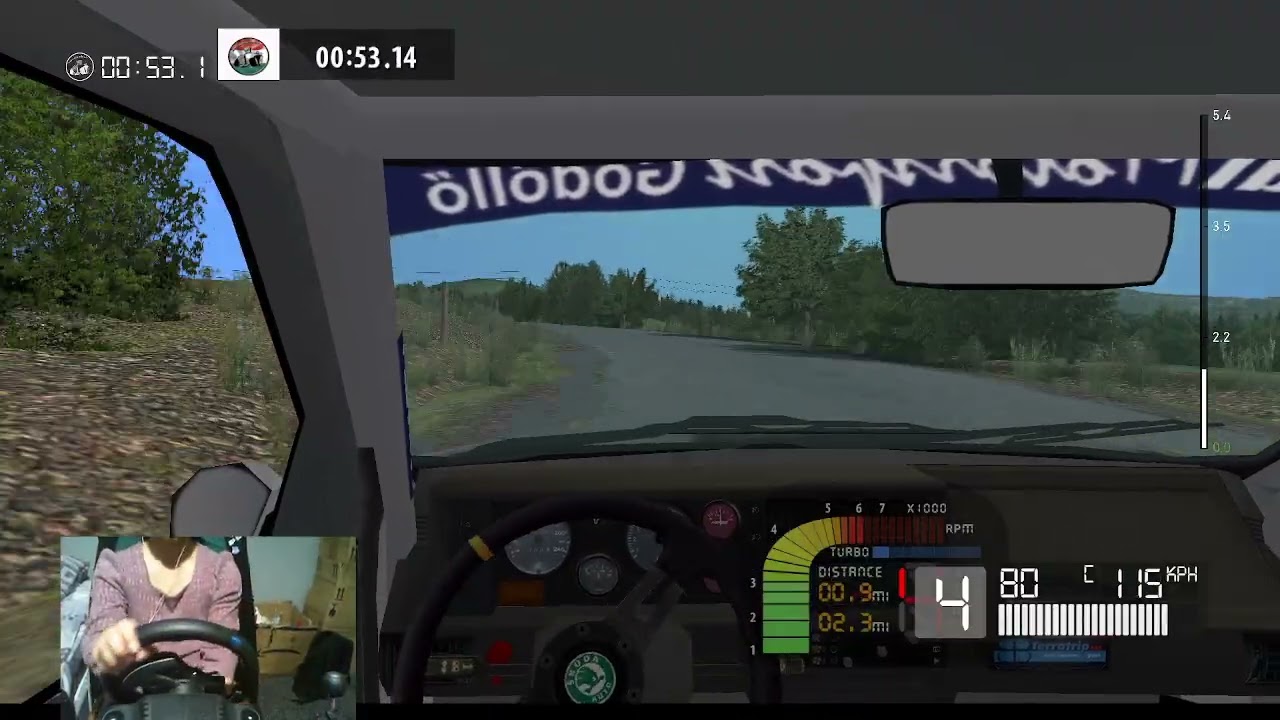 Drunk Richard Burns Rally - Barak - Skoda Favorit 136 L GrpA