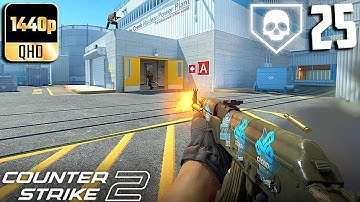 CS2- 25 Kills On Nuke Competitive Full Gameplay #51! (No Commentary)