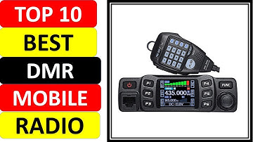 Top 10 Best DMR Mobile Radio Review in 2021