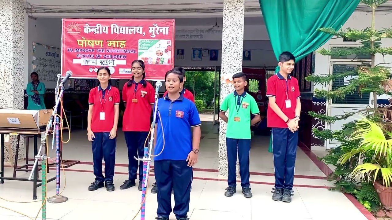 Nukkad natak on poshan/nutrition @kendriyavidyalaya7072 @kendriyavidyalayamorena