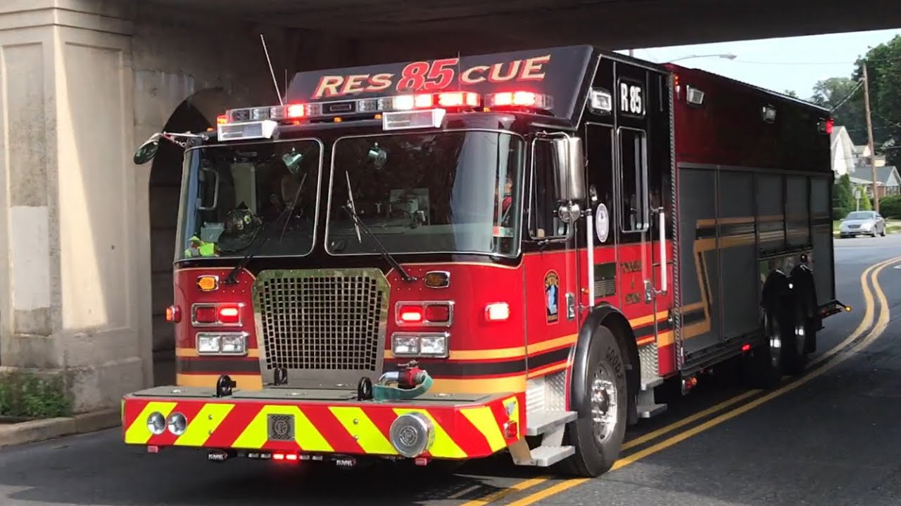 Engine 85 Rescue85 Township of Spring Fire Rescue Services Rescue 85 Responding 7/21/17 ...