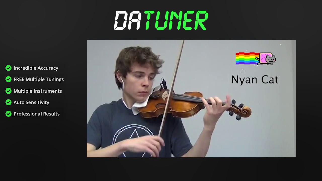 Guitar Tuner, Bass, Violin, Banjo & more DaTuner YouTube