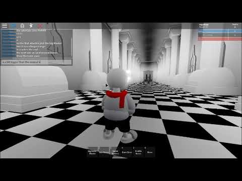 roblox undertale sans vs chara