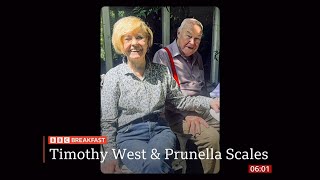 Timothy West & Prunella Scales - 60 years of marriage (interview) (UK) 15/Nov/2023