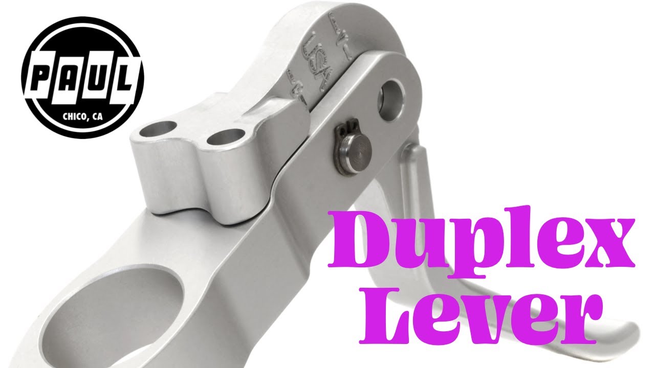 PAUL Component duplex lever ２本引きブレーキレバー