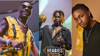 2021 Headies Award 14th Edition  Winners: Wizkid, Fireboy win, Burnaboy, and Others