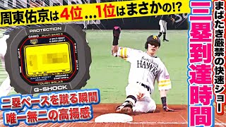 今季の三塁到達最速は!?【パーソル パ・リーグTV GREAT PLAYS presented by G-SHOCK】