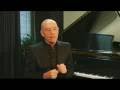Capture de la vidéo Christoph Eschenbach On Brahms/Schoenberg's Piano Quartet No. 1