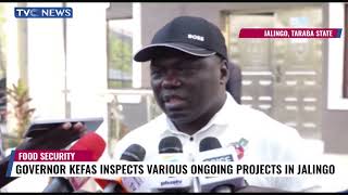 Gov. Kefas Inspects Various Ongoing Projects in Jalingo, Taraba State screenshot 5