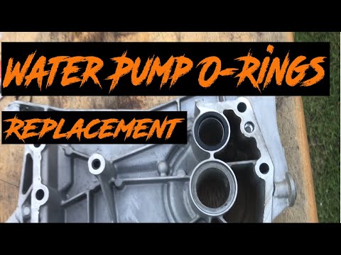 Mercedes C180 (W203 - M271) Kompressor Water Pump O-Rings Replacement