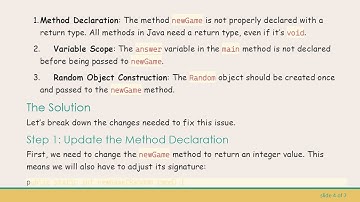 How to Fix the error: cannot find symbol in Your Java Code