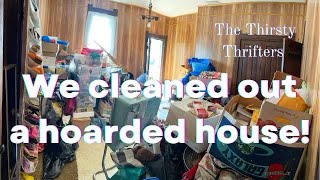 Hoarder House Cleanout, Prepping for a MASSIVE Estate Sale of Vintage Items