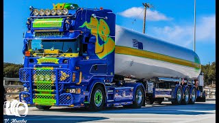 Scania 164L 580 FTrans pure V8 Loud Pipe Sound