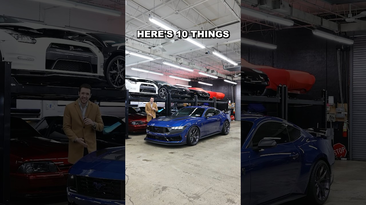 10 фактов о Mustang Dark Horse 2024 года, которые вы не знали! #ford #mustang #darkhorse