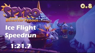Spyro Reignited | Icy Flight Speedrun | 1:21.7