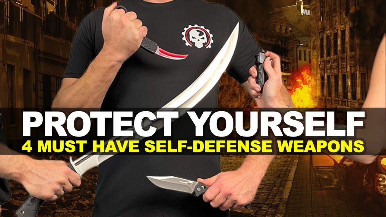 4 Must-Have Self-Defense Weapons to Protect Yourself and the Ones You Love  👨‍👩‍👧‍👦 