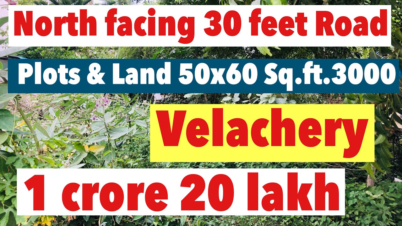 ID.163 Plots & Land 50x60 North facing 30 feet Road Sq.ft.3000 for Sale in Srinivasa Nagar