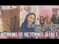 WORKING AT VICTORIA’S SECRET | TYPES OF SHIFTS | A DAY AT WORK | SEASONAL