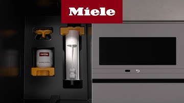 Built-in coffee machine CVA7000 - Initial commissioning I Miele