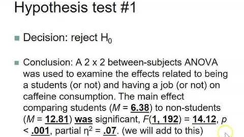 How to conduct and interpret a 2x2 between-subjects ANOVA in SPSS part 3/5; 301- Chapter 14 part 4/6