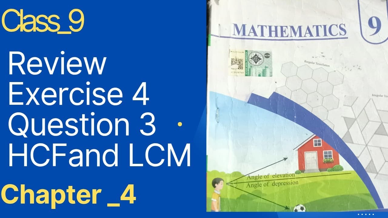 Class 9th Math New Book 2025 Chapter 4 Review Exercise 4 Question 3(i ...