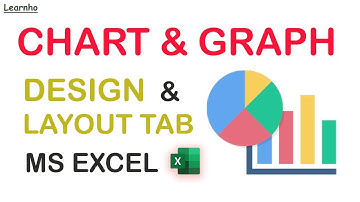 MS Excel - Chart and Graph Design and Layout tab in Hindi