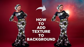 How To Add Texture To Background In Photoshop