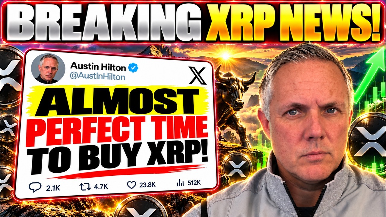 ALMOST THE PERFECT TIME TO BUY XRP!