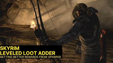 Skyrim Mod Showcase Leveled Loot Adder