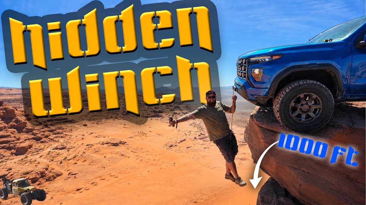 2023+ Canyon Hidden Winch Testing -