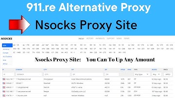 911 re Alternative: Nsocks Proxy || How To Buy Socks5 Residential || Premium Financial