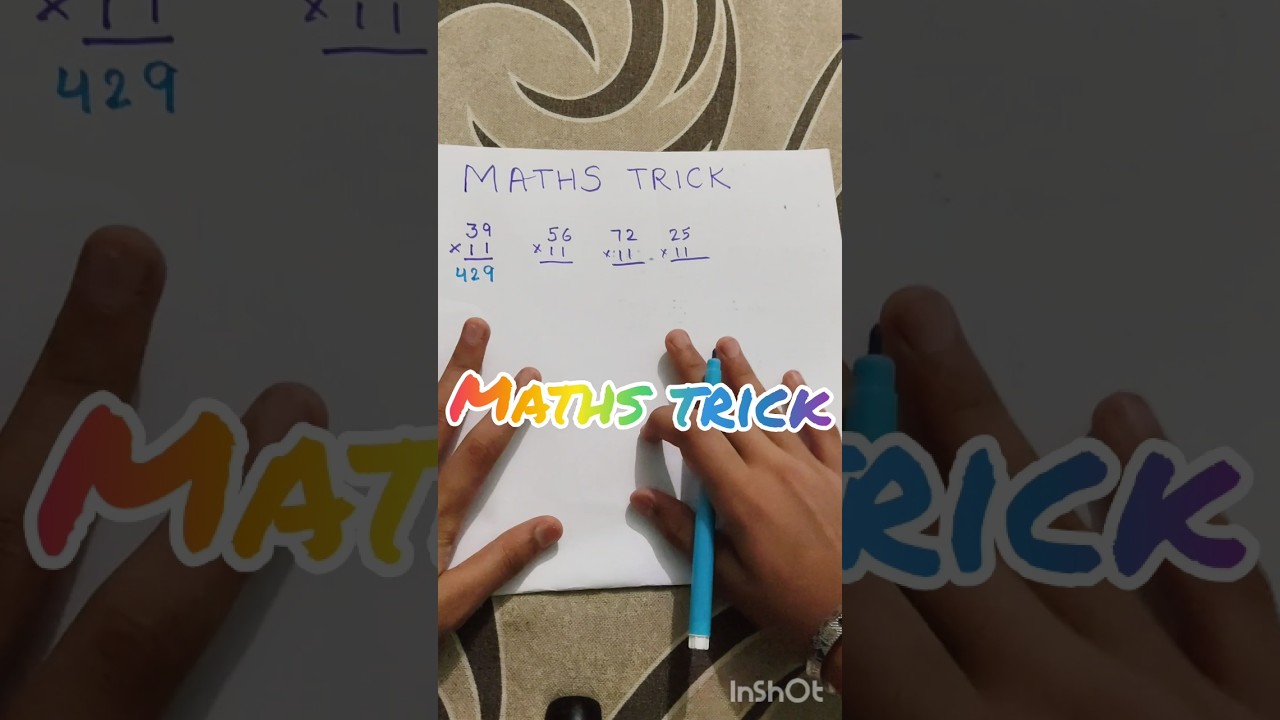 “This Simple Trick Makes Math Easy! 🔥” l “Amazing Math Trick 🤯 #shorts #math” #yaymath #touchmath